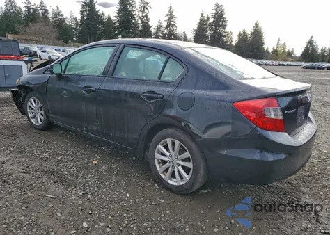 2012 Honda Civic Exl from USA, damaged, VIN 2HGFB2F95CH524932